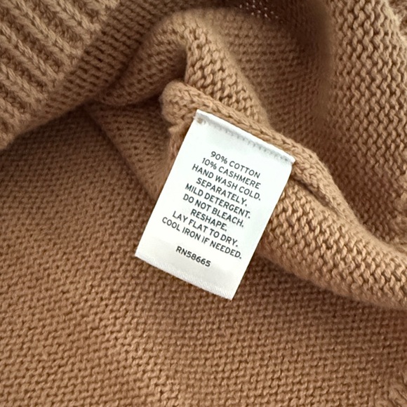 Nordstrom cotton cashmere sweater naadam dissh vince madewell everlane theory - Picture 5 of 5